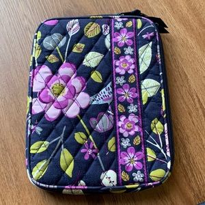 Vera Bradley mini iPad padded cover. Roughly 8 1/2  x 6